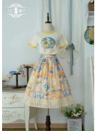 Miss Point Loquat Lemon Daily Skirt(Reservation/Full Payment Without Shipping)